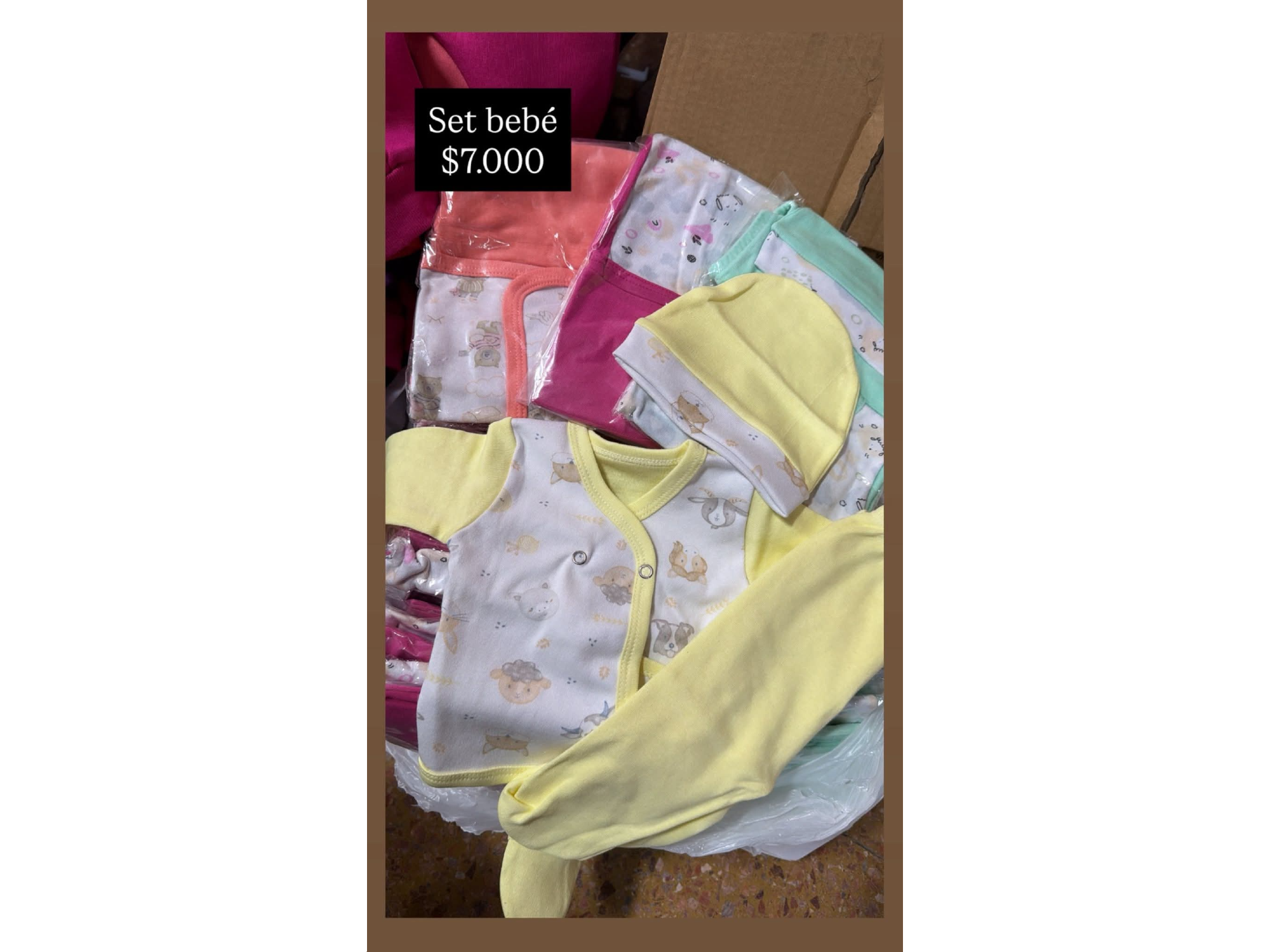 Set ajuar de bebe