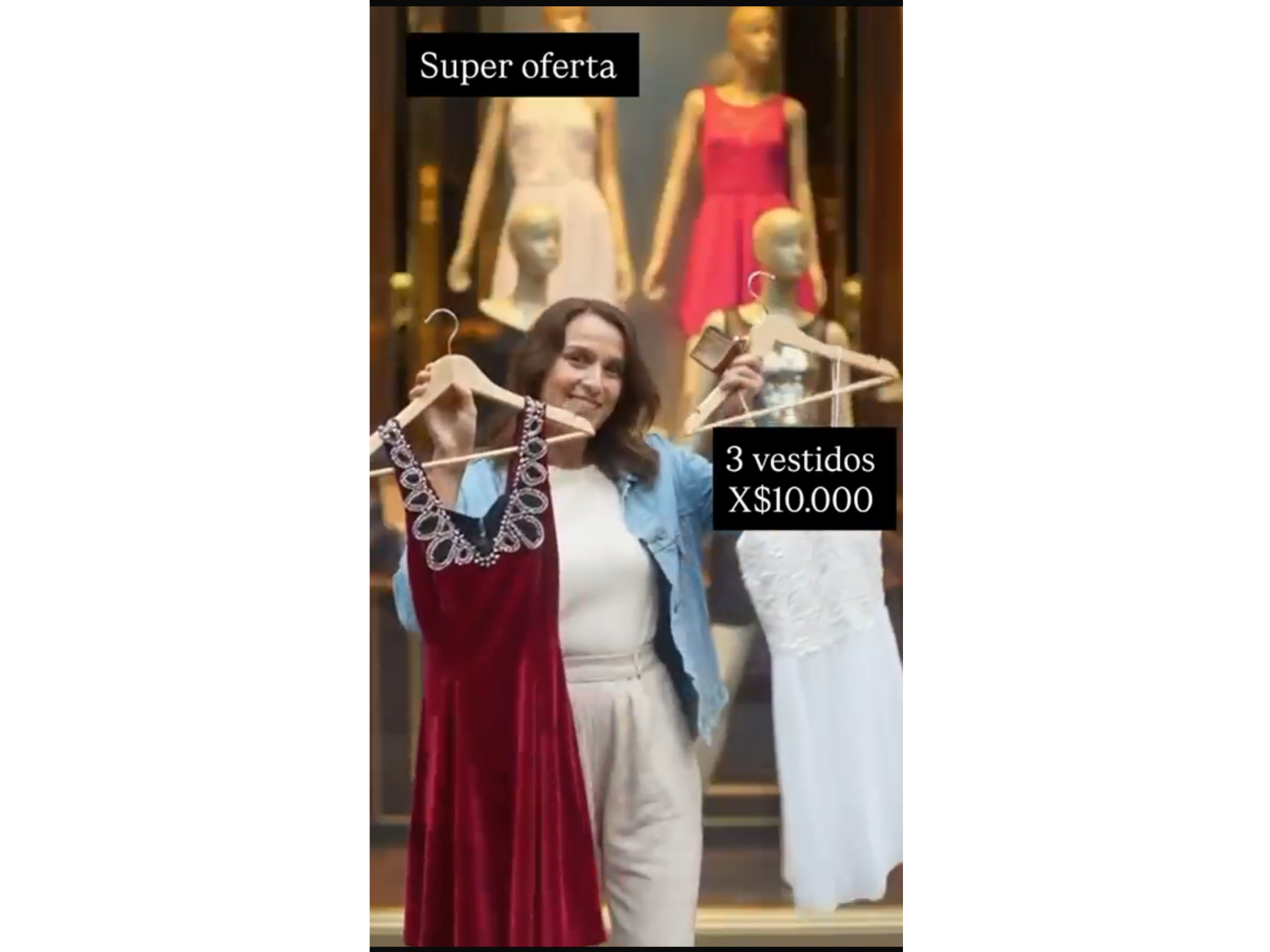 Vestidos x 3