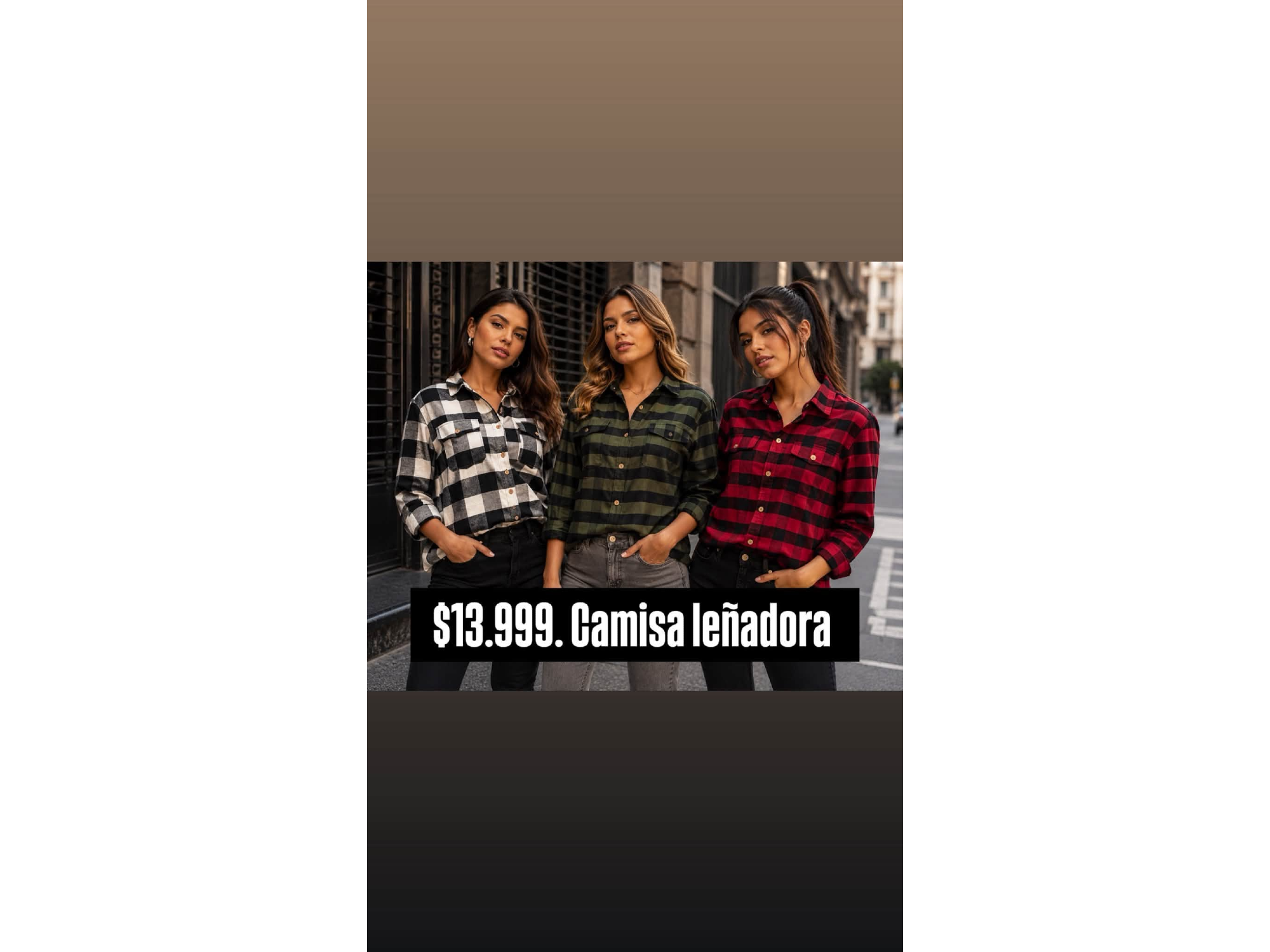 CAMISA LEÑADORA