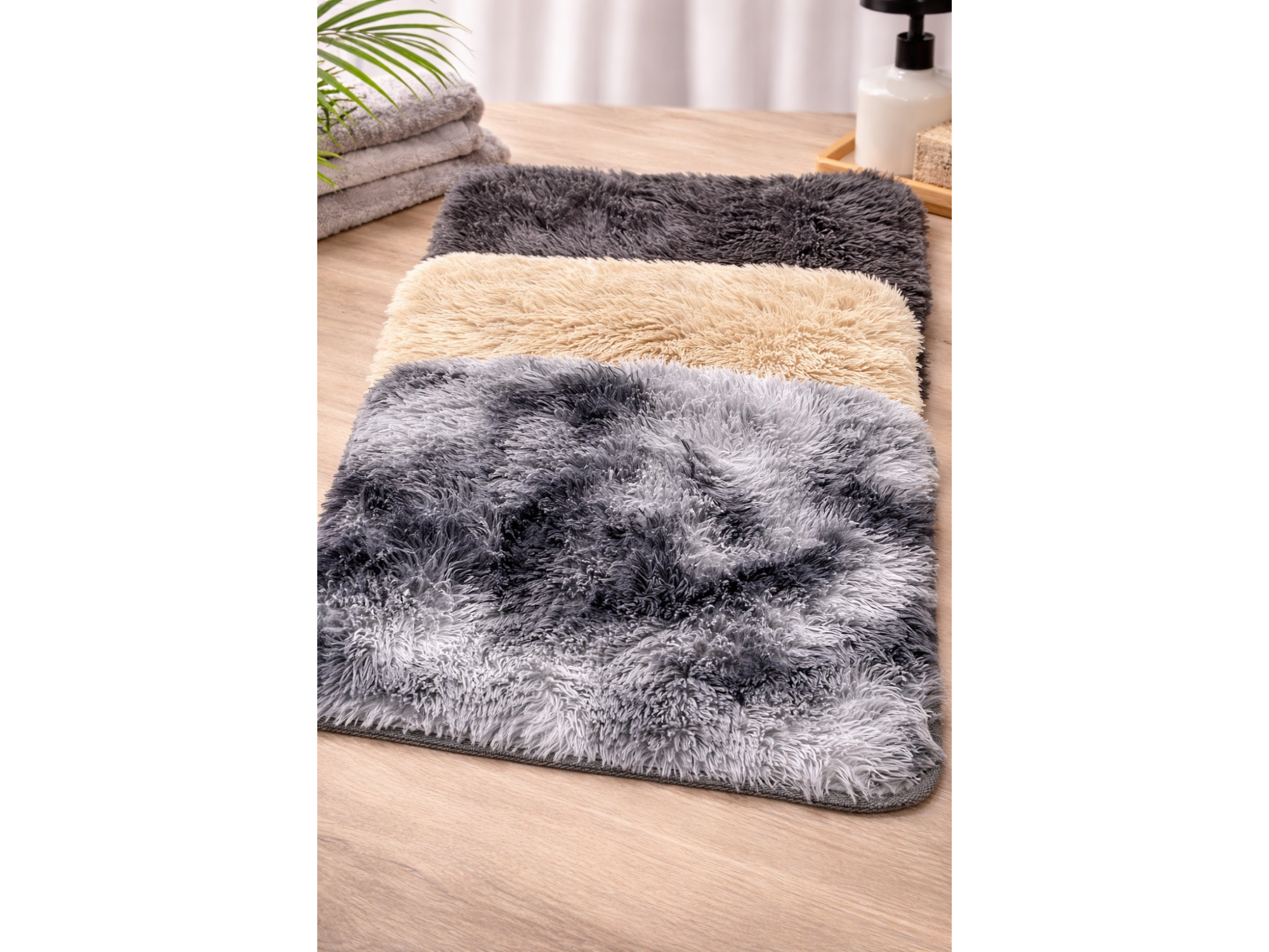 Alfombra peluda