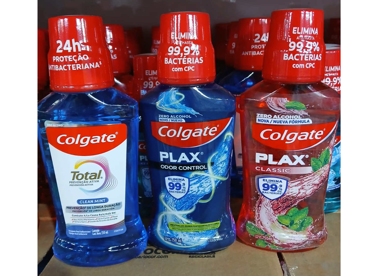 enjuague bucal colgate
