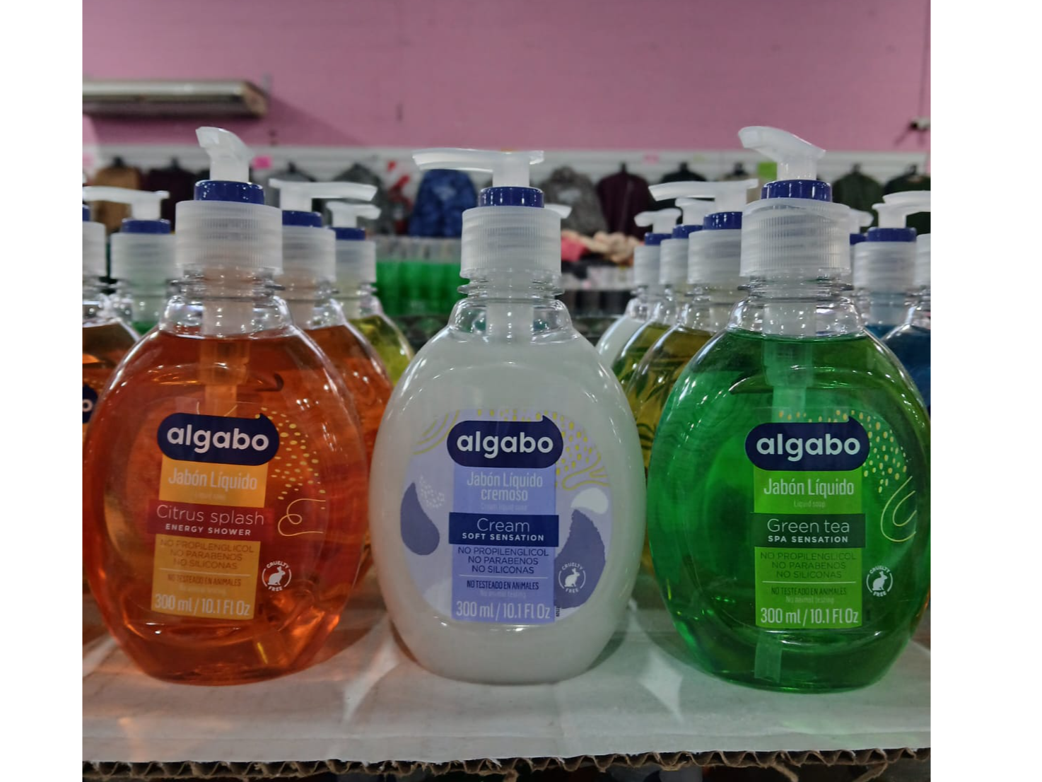 jabon loquido para manos