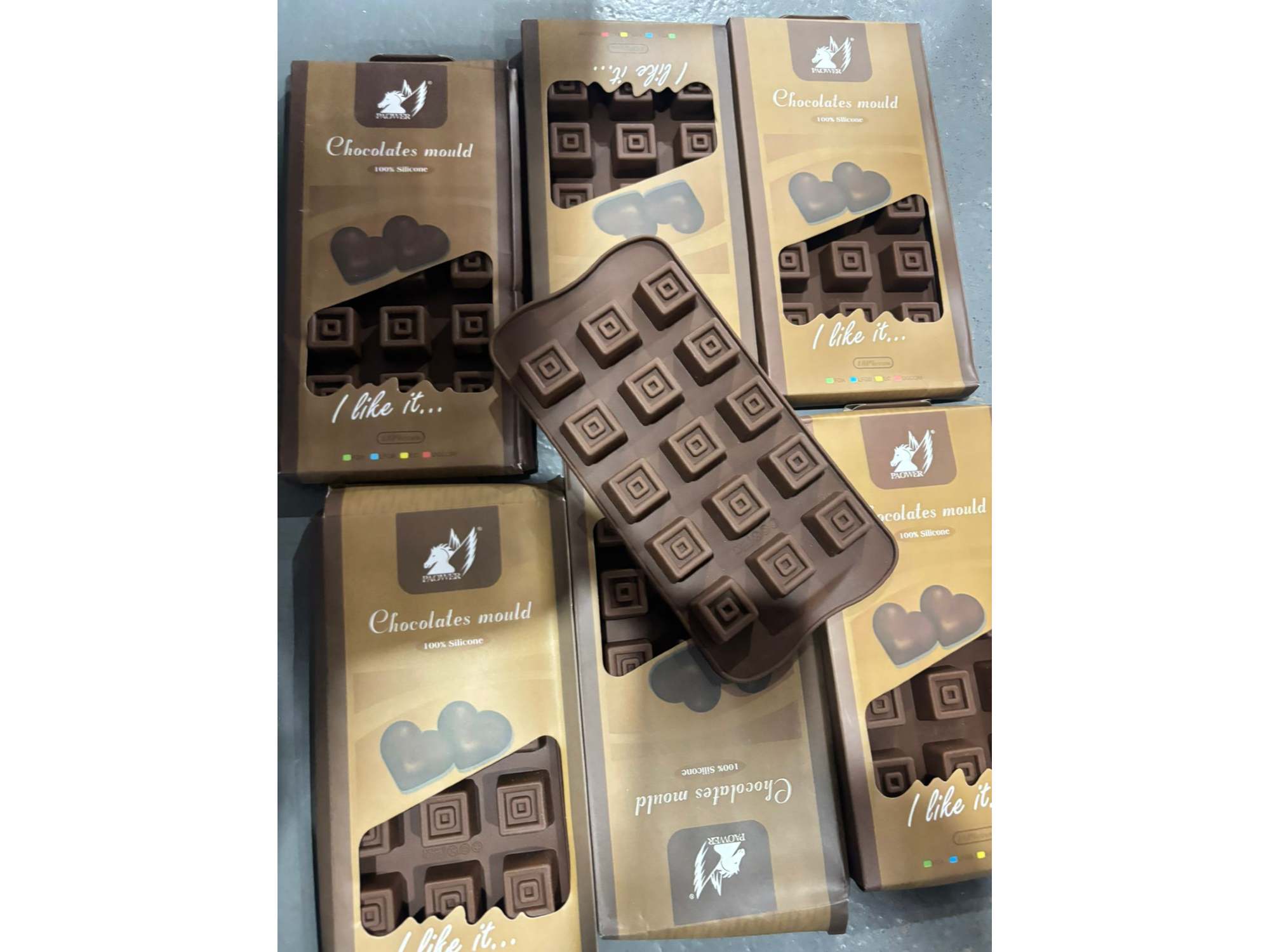 molde forma chocolate