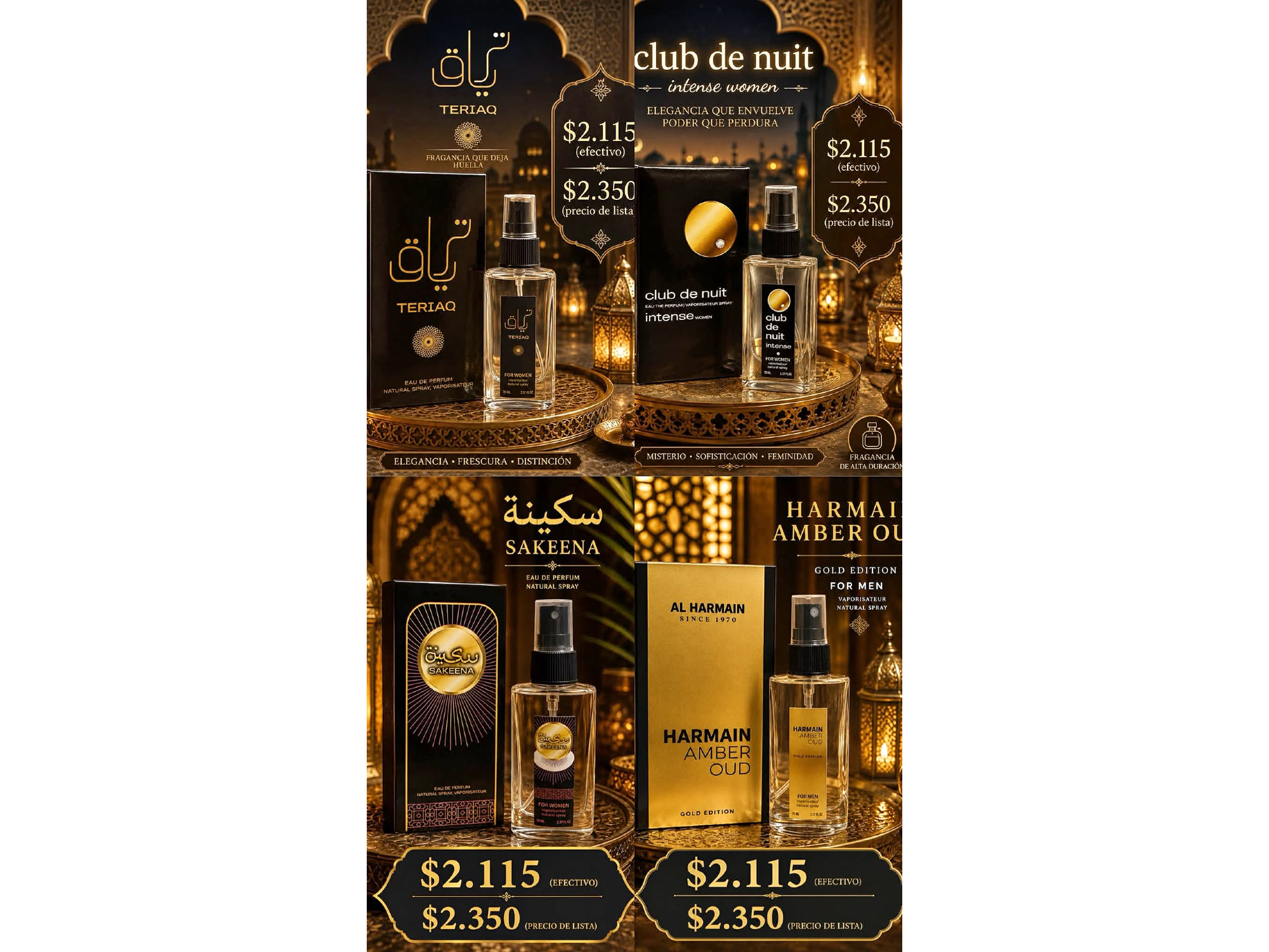 perfumes arabes