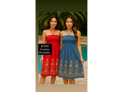 VESTIDOS BORDADOS