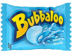 Chicle Bubbaloo Menta x 60u