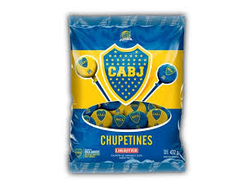 Chupetin Bola Loca Boca x 24u