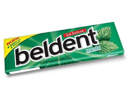 Chicle Belden Menta x 20u