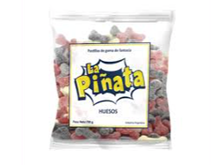 Goma La Piñata Huesos x 700gs