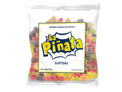 Goma La Piñata Surtidas x 700gs