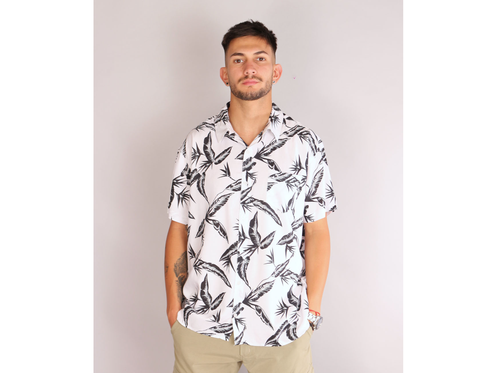 Camisa Estampada White