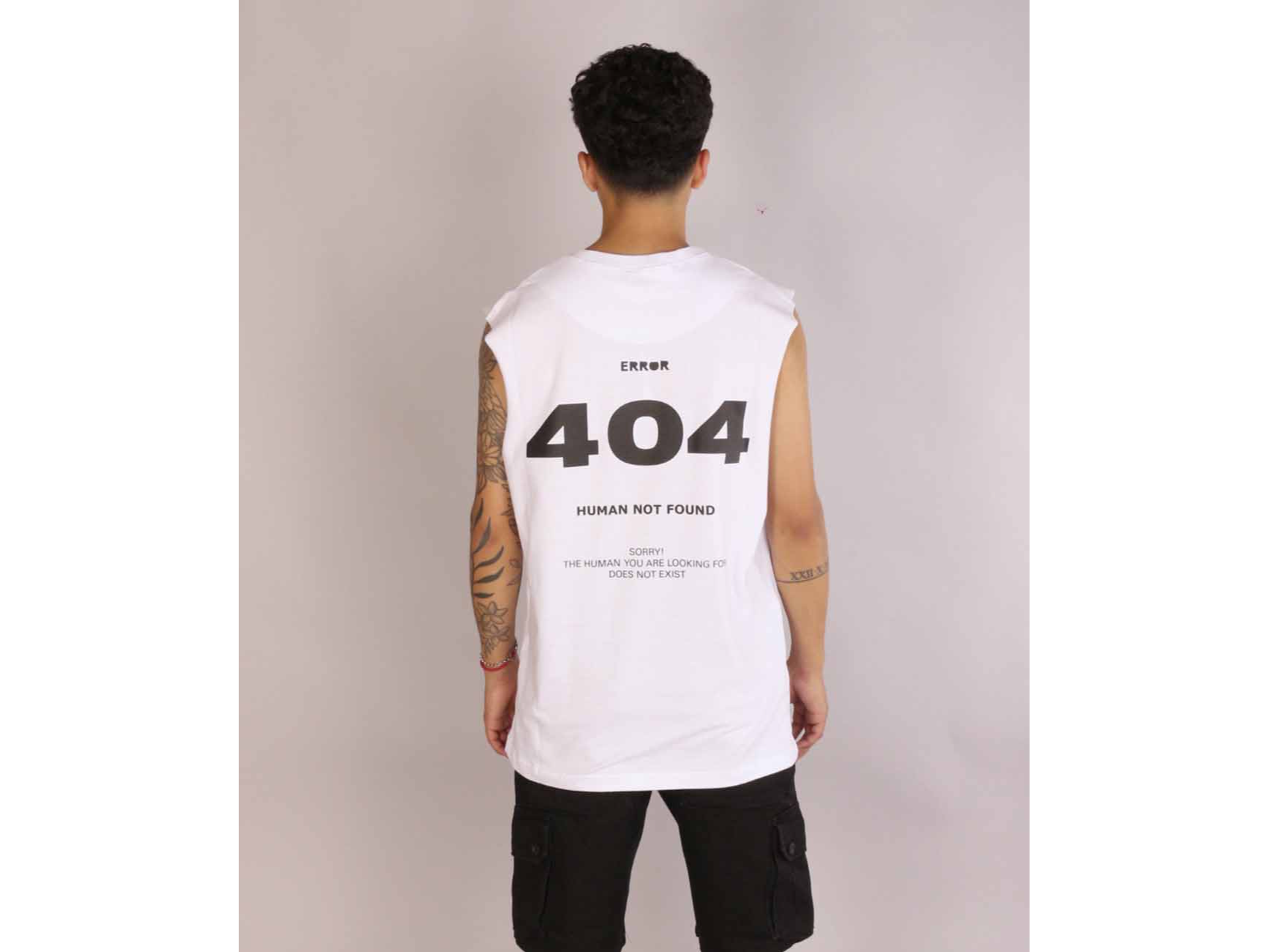 Sudadera Over 404 Blanca