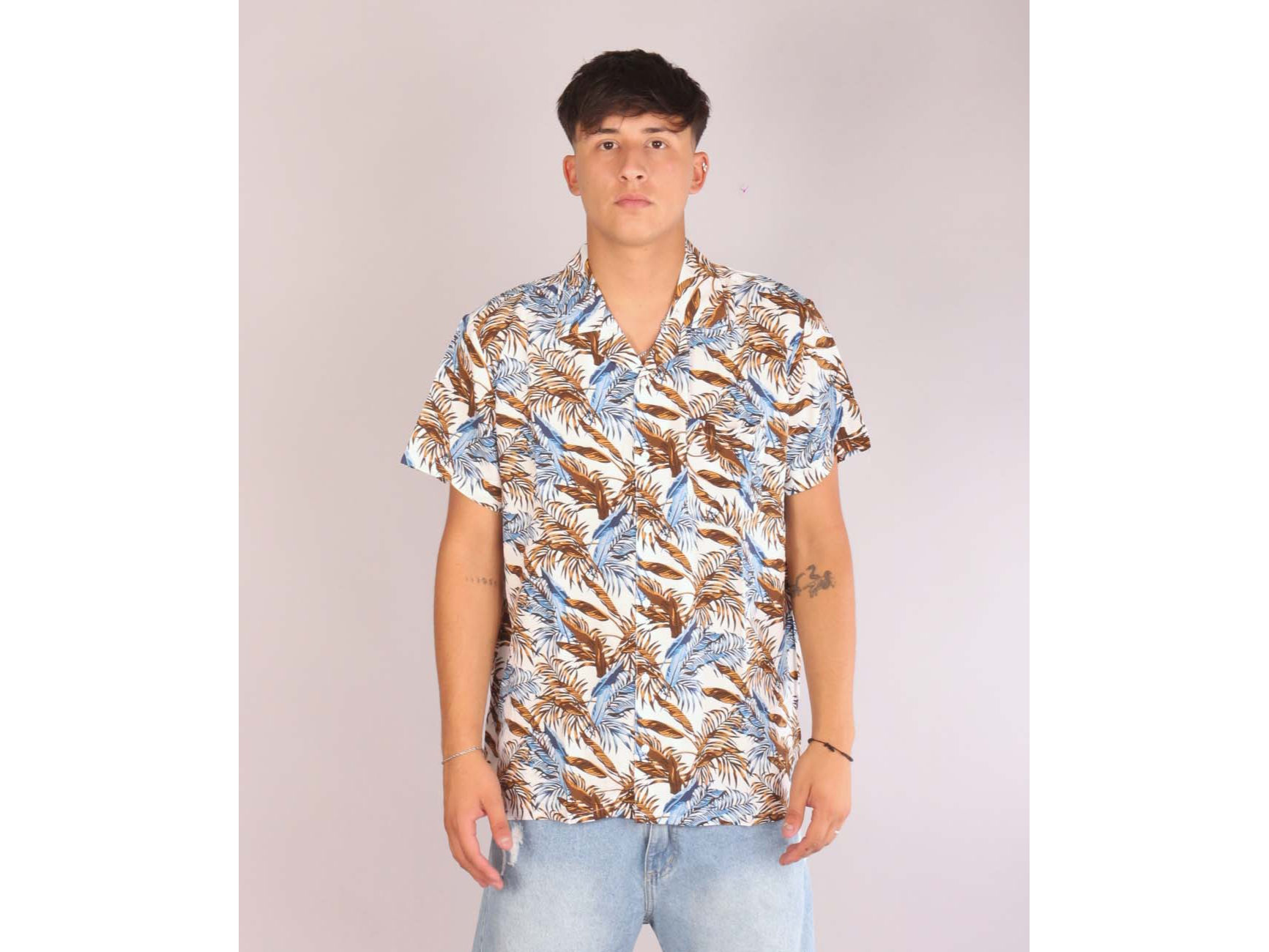 Camisa Estampada Alocacia