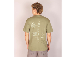 Remera Over Ambitious Verde