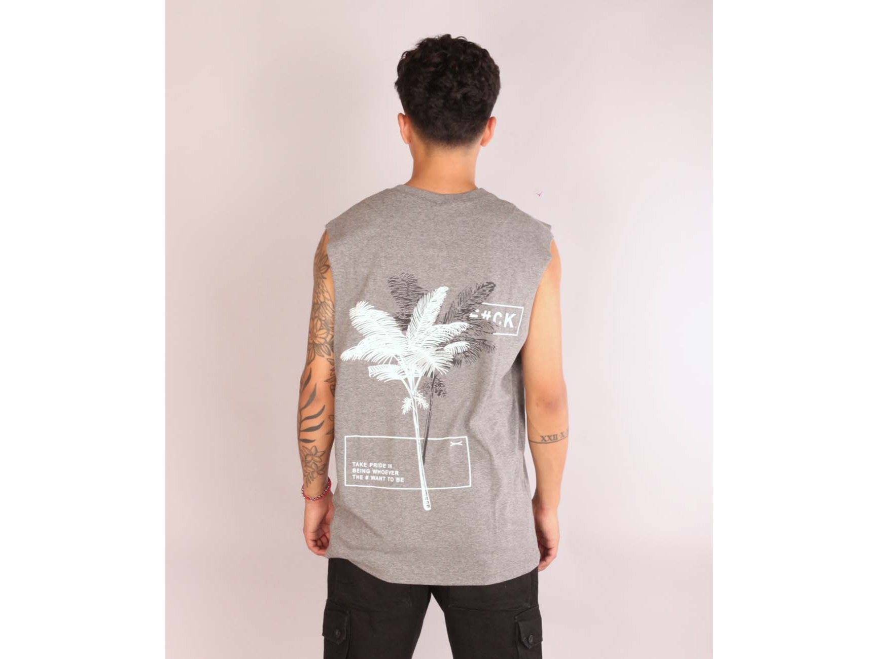 Sudadera Over Palmera Melange