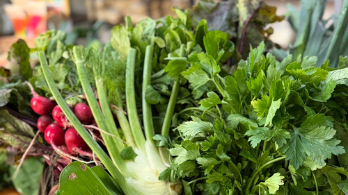 Frutas, Verduras, Hongos y Huevos