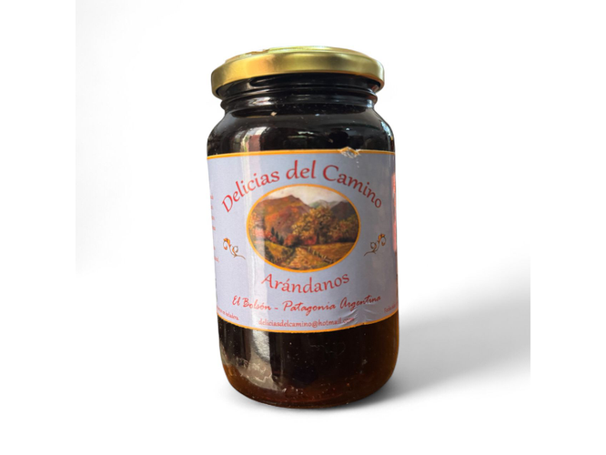 Mermelada de Arándanos "Delicias del camino" I PESO 260grs