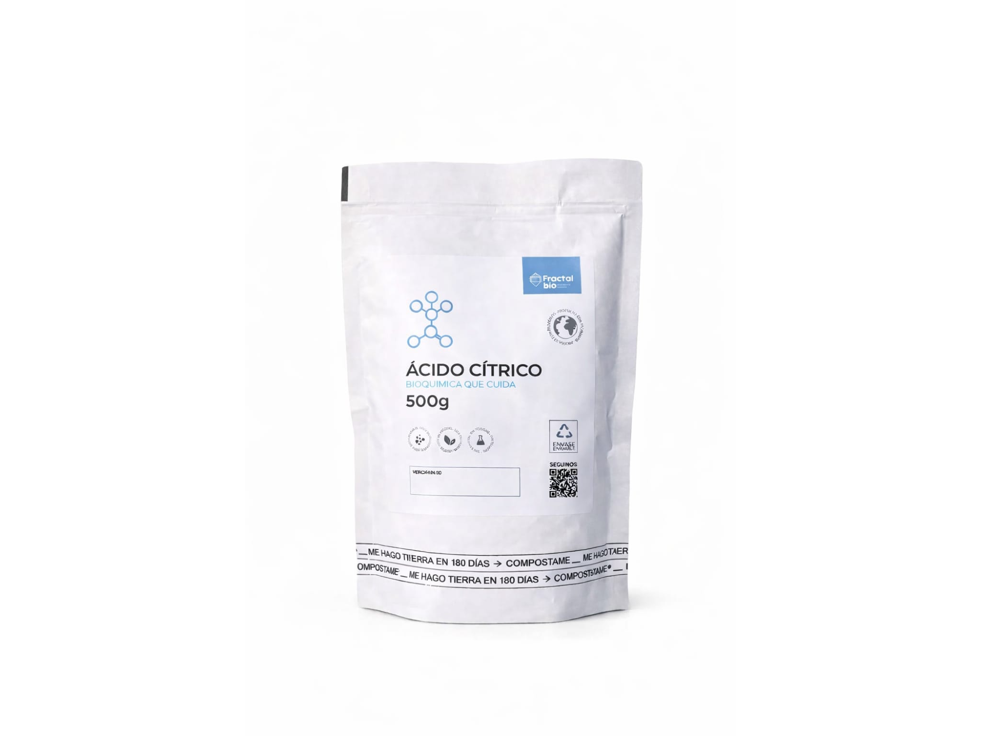 Ácido cítrico 500gr