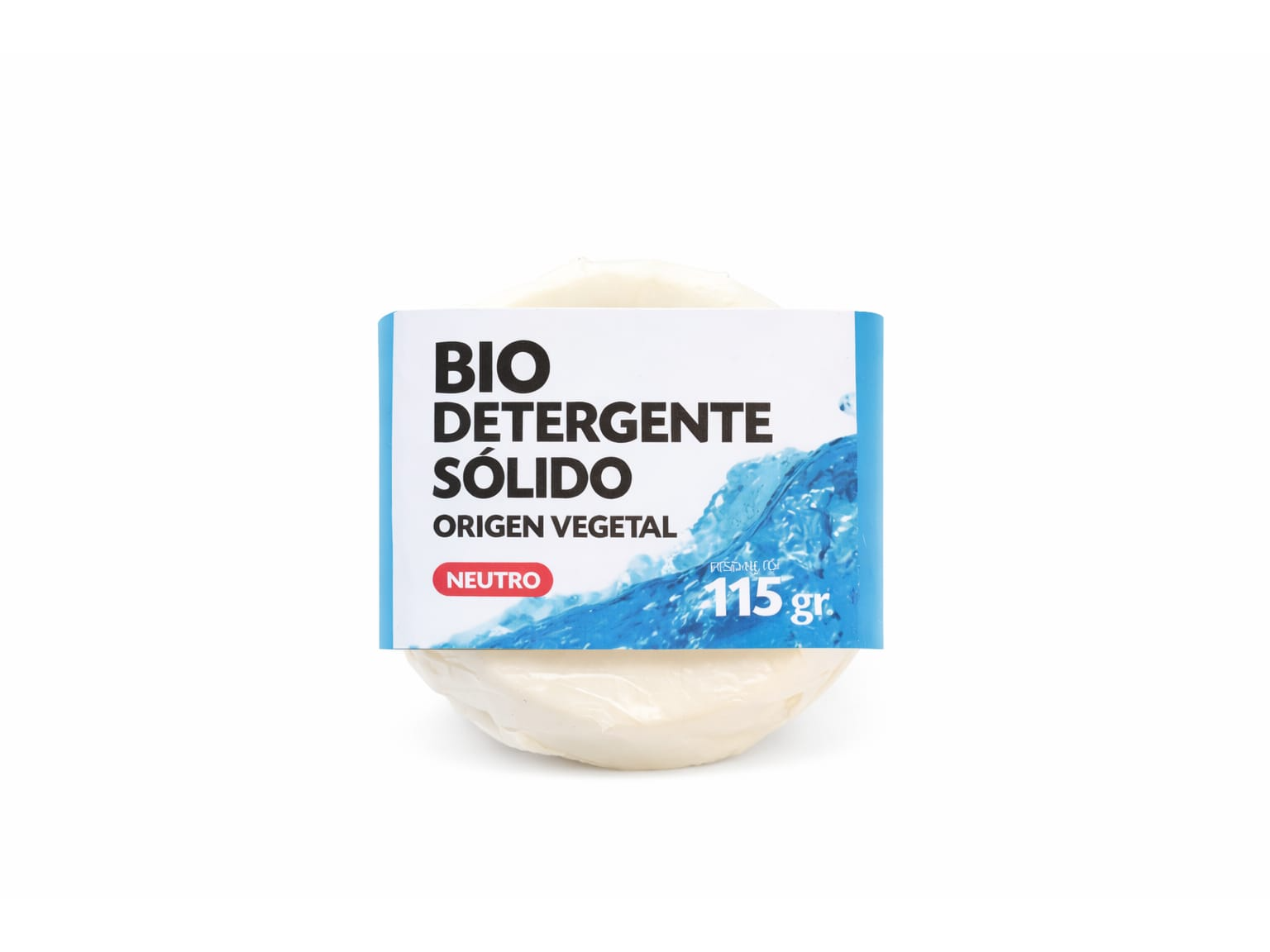 DETERGENTE SOLIDO "FRACTAL BIO" NEUTRO I PESO 115grs