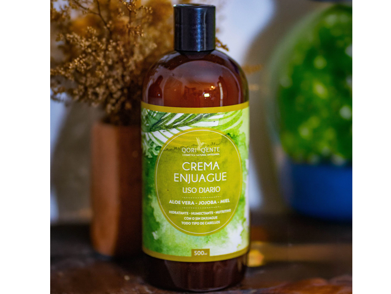 Crema de Enjuague"Qori Quente" I PESO 500cc