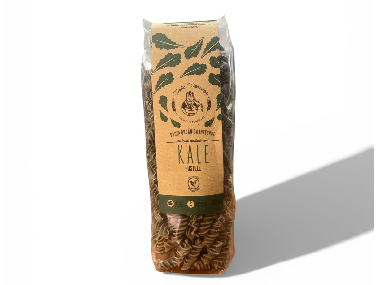 Fideos Integrales TIRABUZON "Doña Dominga" KALE I PESO 400 grs