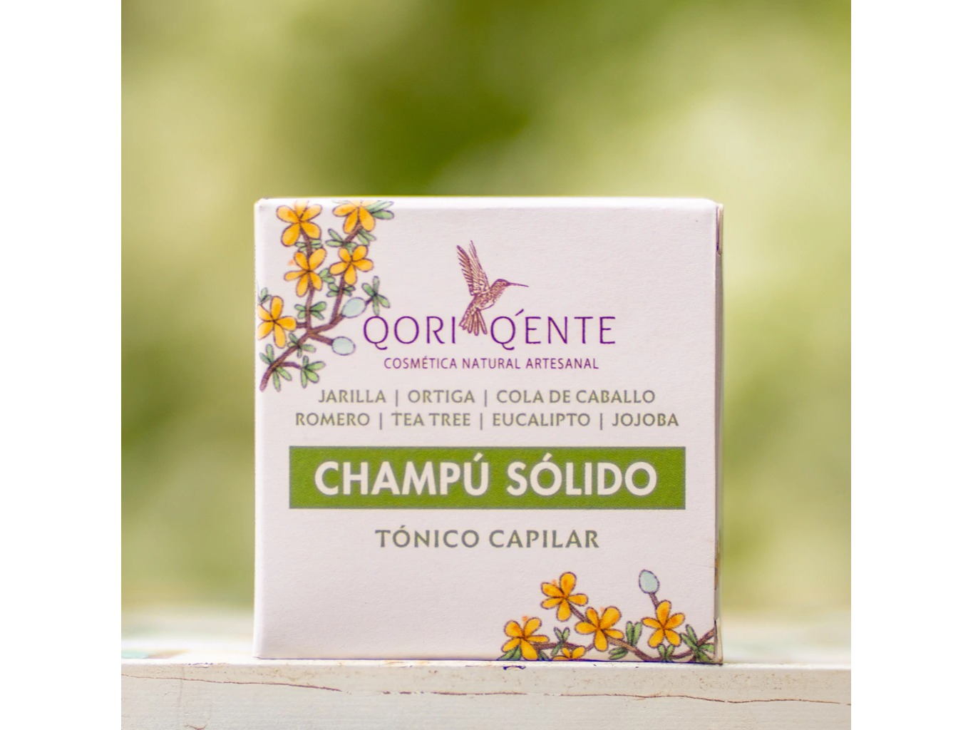 CHAMPÚ SÓLIDO TÓNICO CAPILAR - CASPA I PESO 80grs