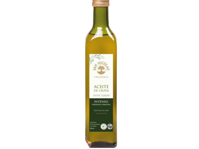 Aceite de Oliva SABOR INTENSO "San Nicolás" | 500cc ORG