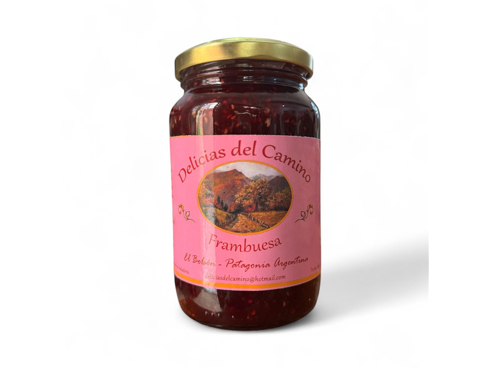 Mermelada de Frambuesa "Delicias del camino" I PESO 260grs $ 12.000,00