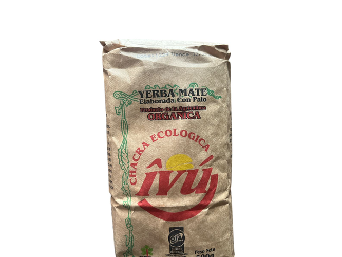 Yerba Mate Organica "IVU " I PESO 500 grs