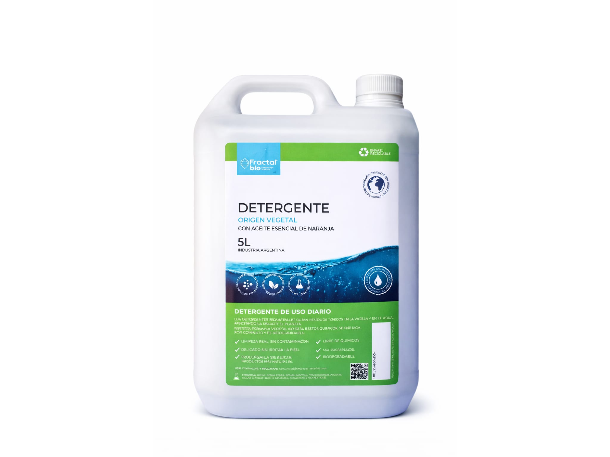 DETERGENTE en BIDON "FRACTAL BIO"