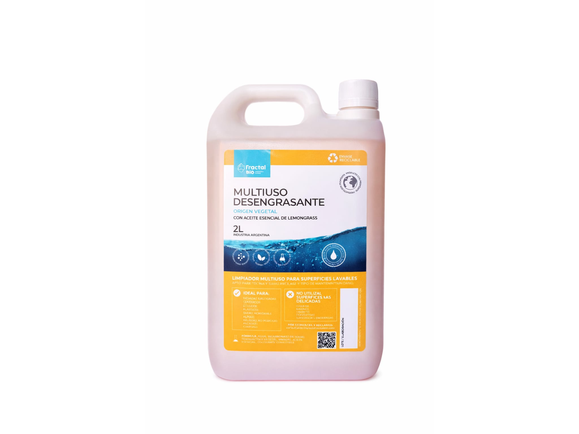 MULTIUSO en BIDON "FRACTAL BIO" I PESO 2000ml