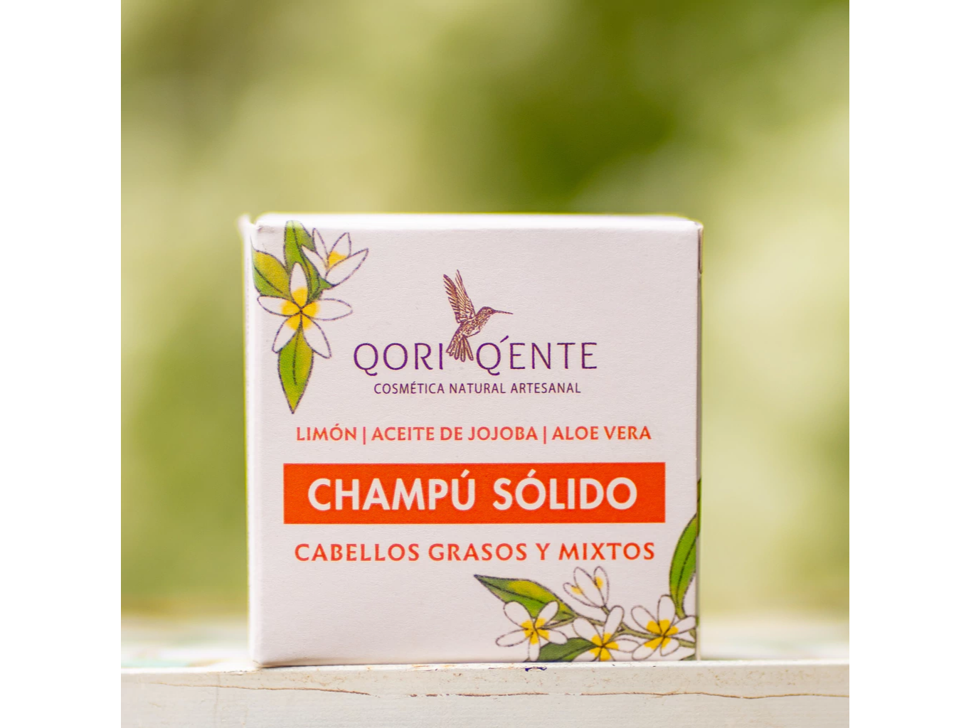 CHAMPÚ SÓLIDO CABELLOS GRASOS (Cabellos Grasos o Mixtos) I PESO 80grs