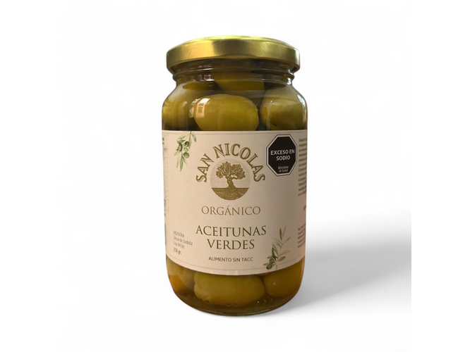 Aceitunas Verdes "SAN NICOLAS" I PESO 250grs