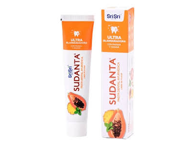 Pasta Dental ULTRA BLANQUEADORA "Sri Sri Tattva" I PESO 100grs