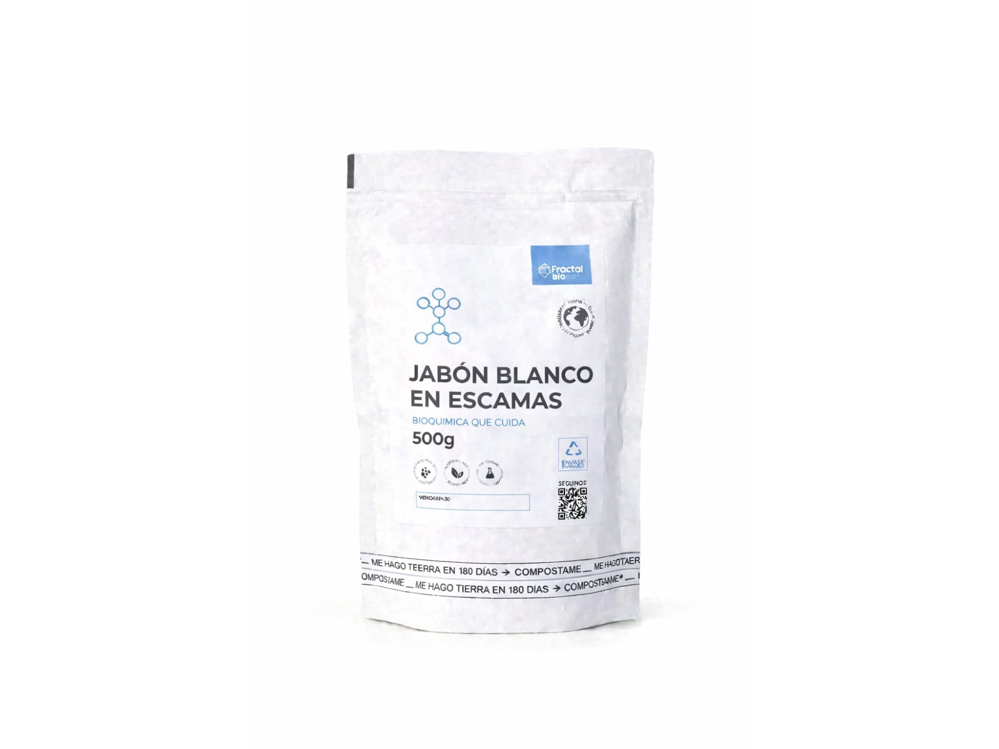 Jabón blanco rallado en escamas 500gr