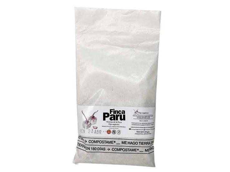 Ajo Granulado Deshidratado  "FINCA PARU"  I PESO 50 grs