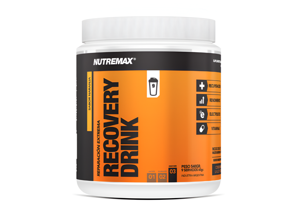 RECOVERY Drink x 540 gr (rinde 9 serv) (Nutremax)