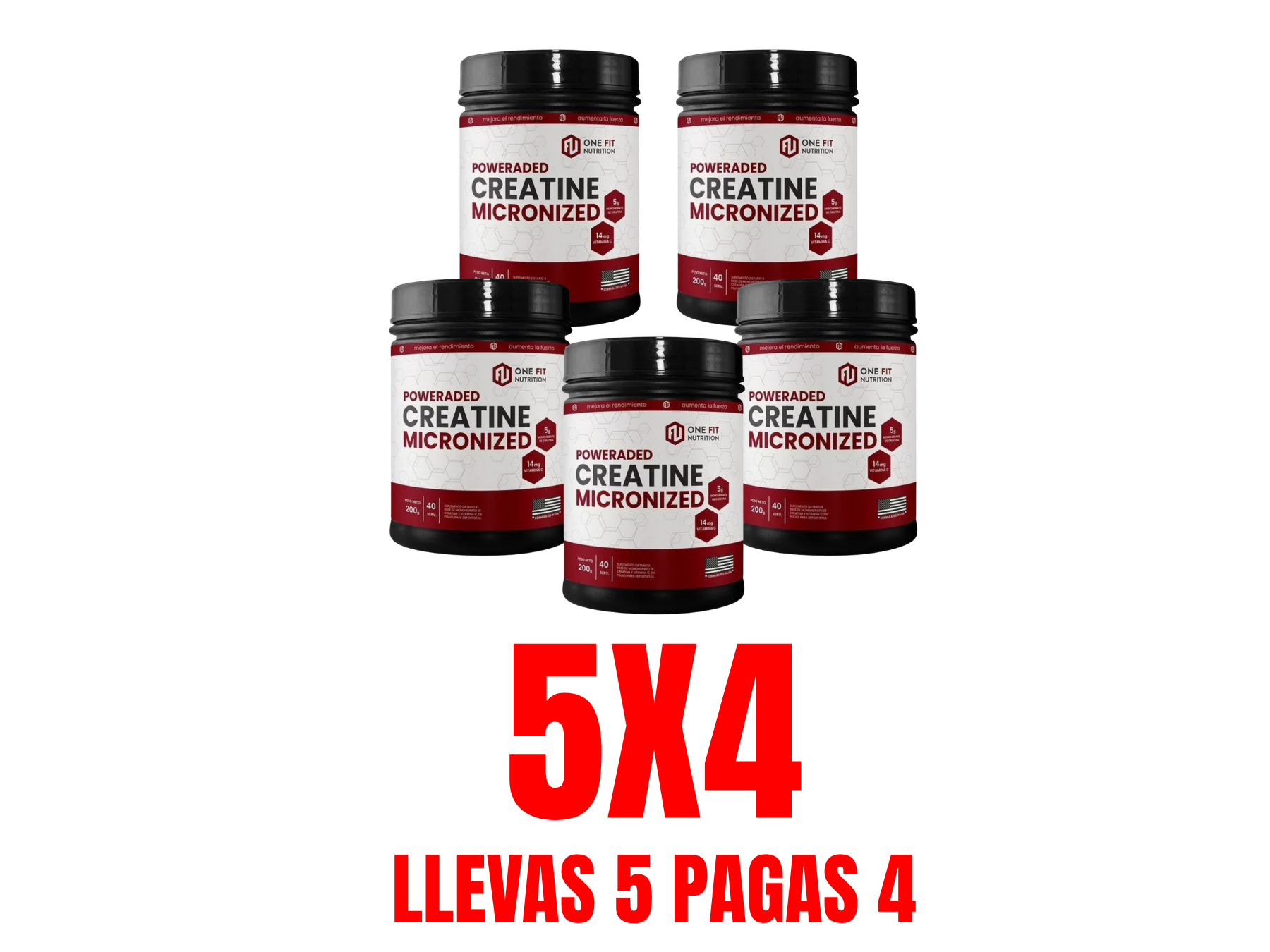 4X5 CREATINA ONE FIT