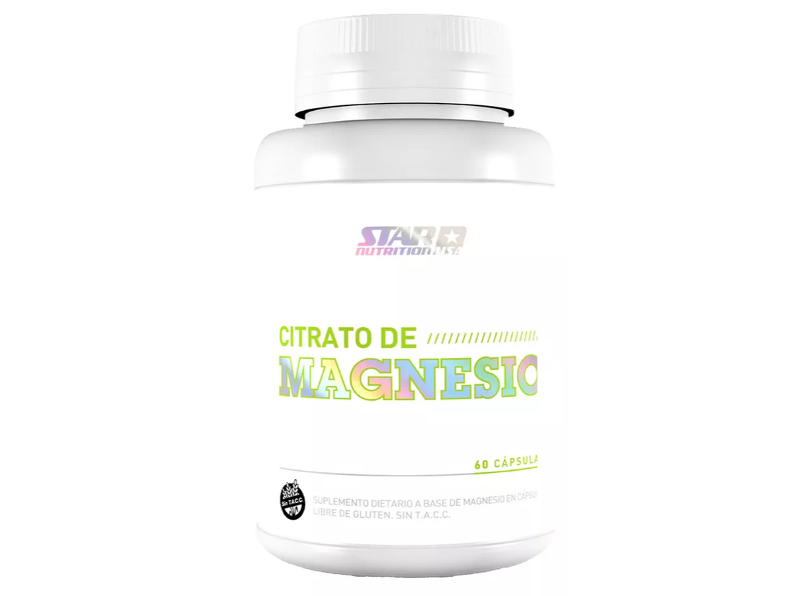 Citrato de Magnesio – Star Nutrition (60 cápsulas)