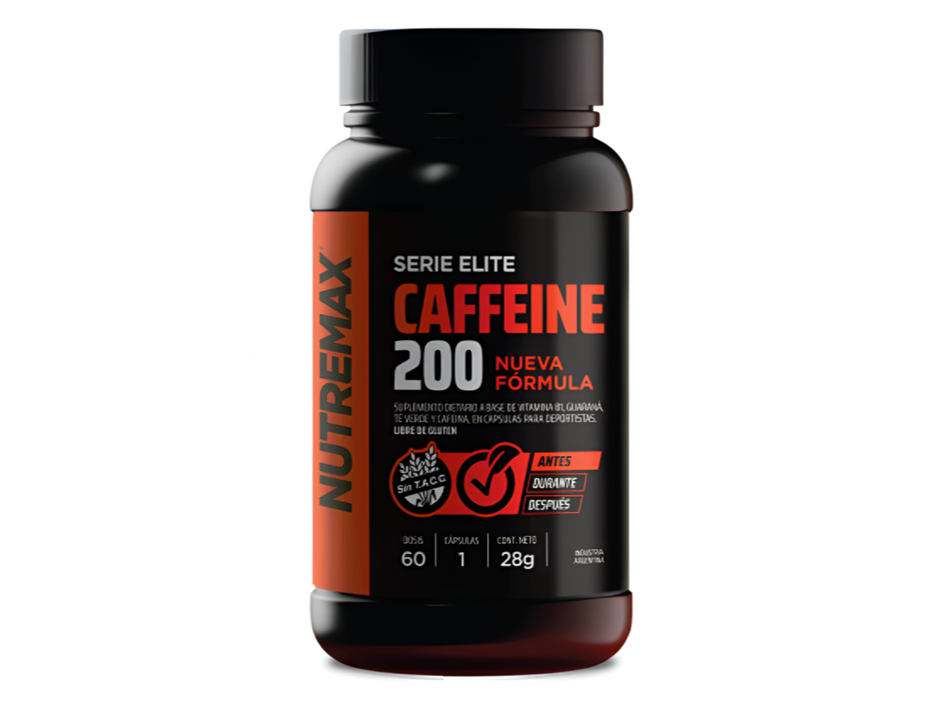 Caffeine 200 x60 cápsulas – Nutremax