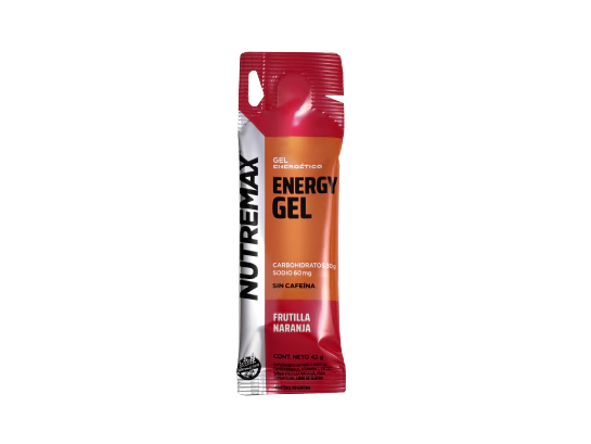 Energy Gel Nutremax sin Cafeína – Sobre individual