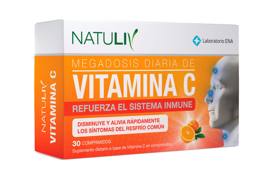 Vitamina C x 30 caps – ENA Sport (Natuliv)