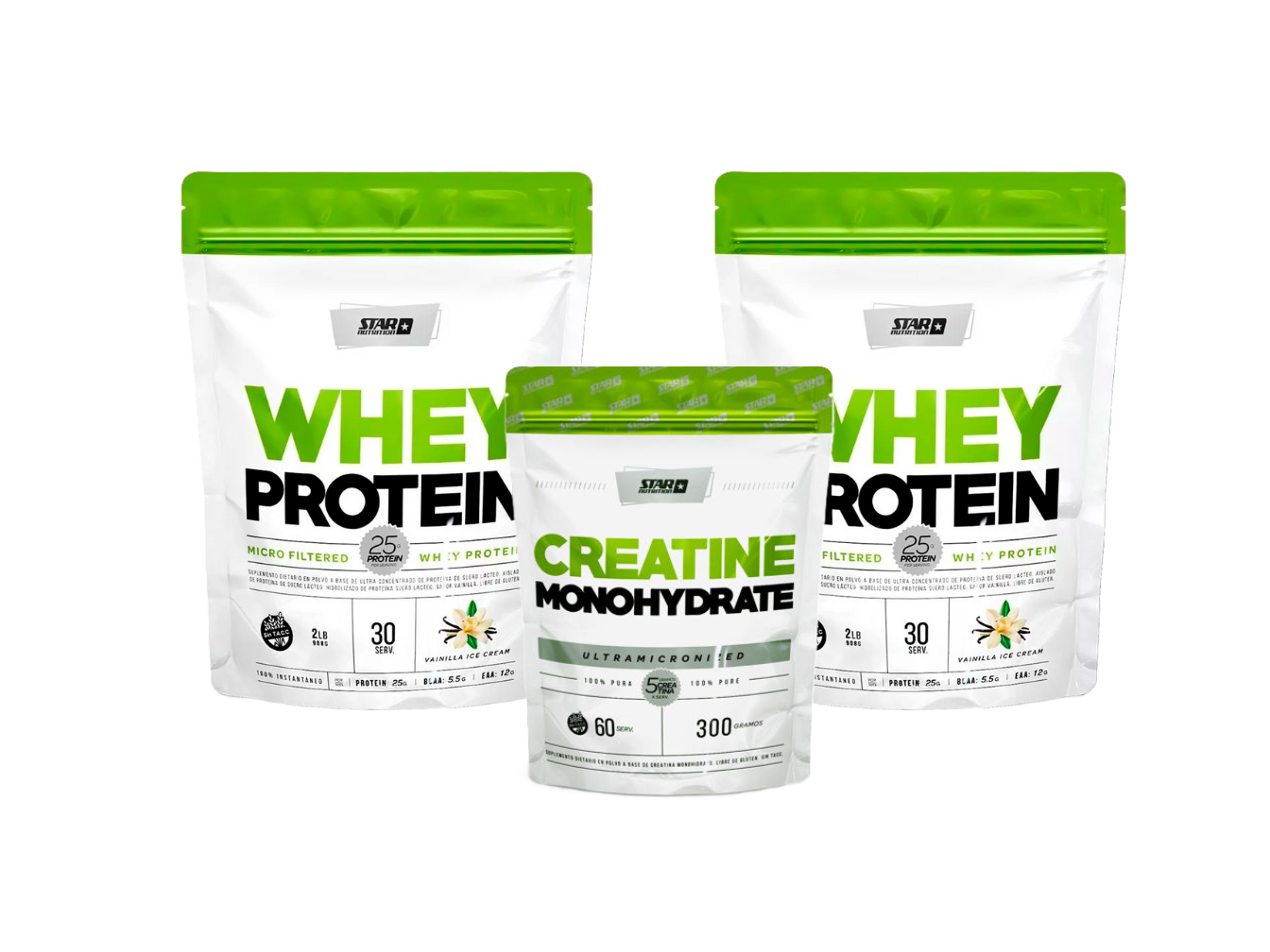 COMBO GANANCIA MUSCULAR