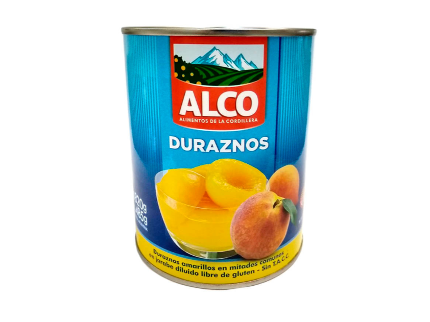 Lata de durazno