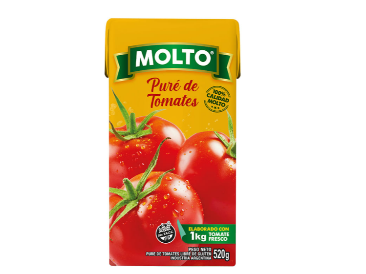 Puré de tomate Molto