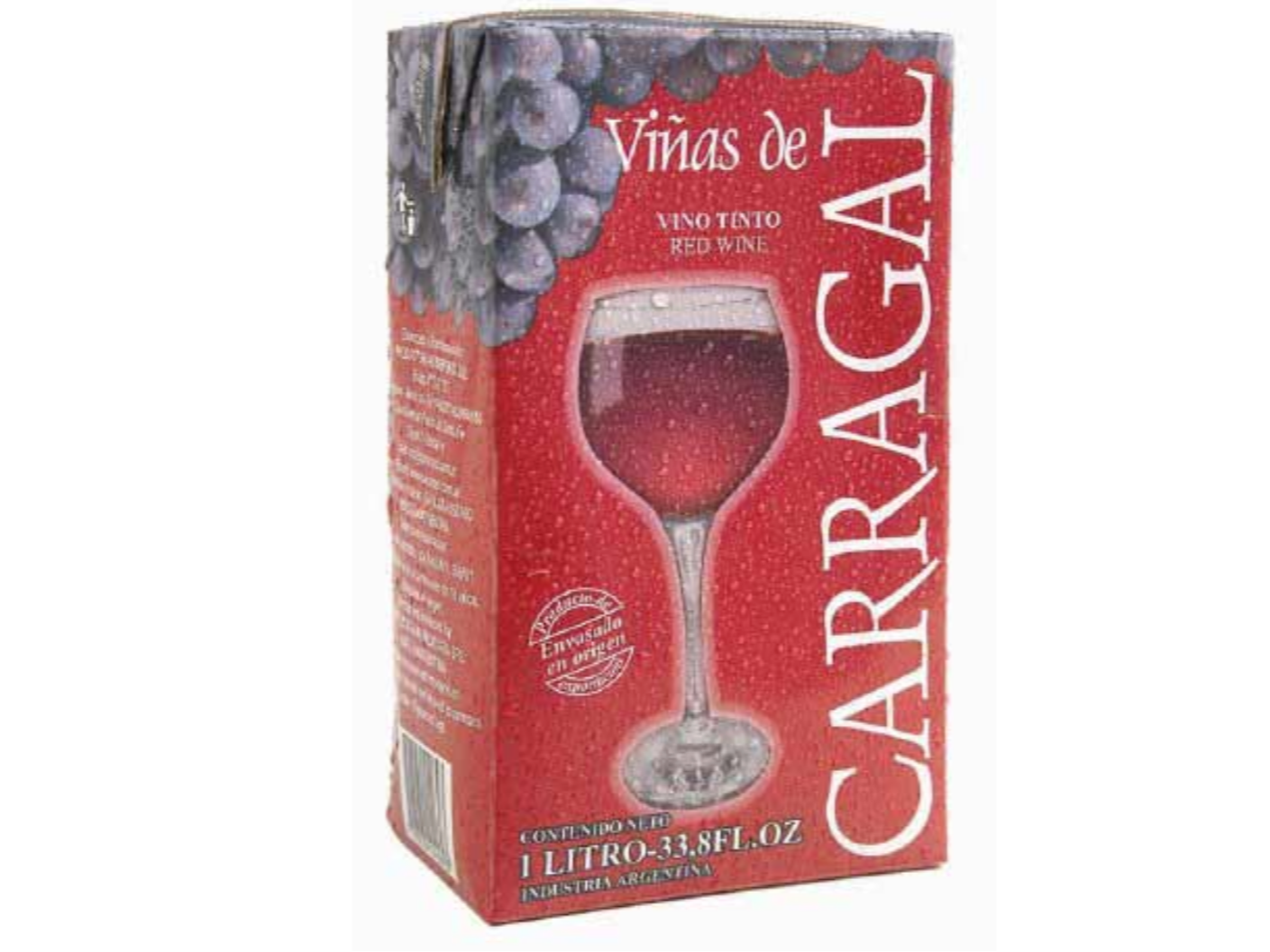 Vino tinto Viña del carragal