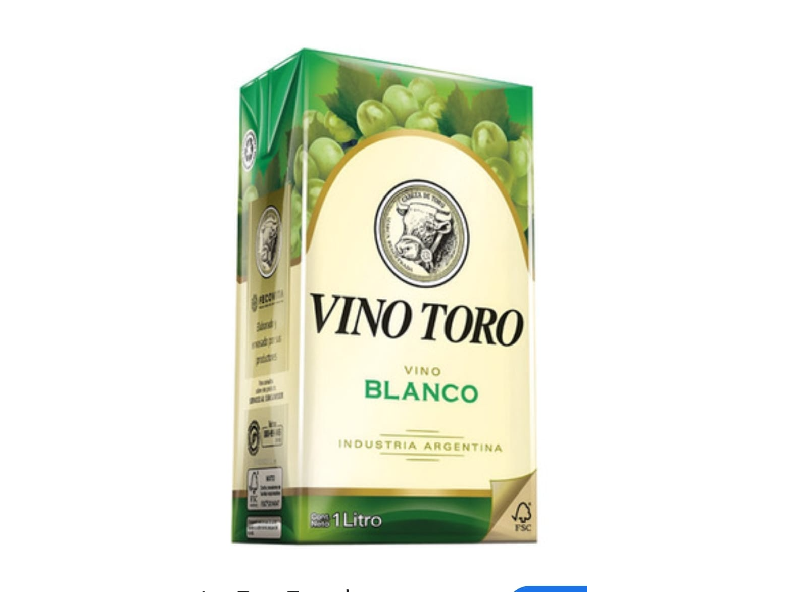 Vino blanco Toro