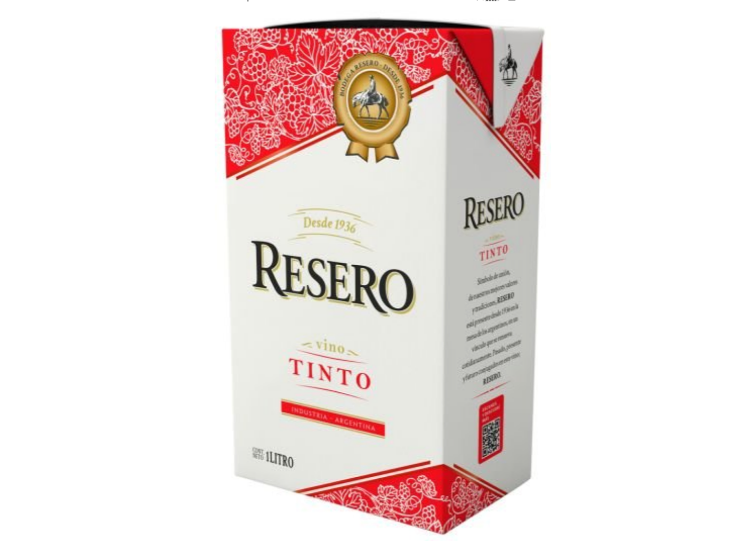 Vino tinto Resero