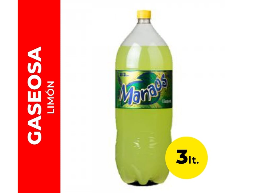 Gaseosa Manaos Limón