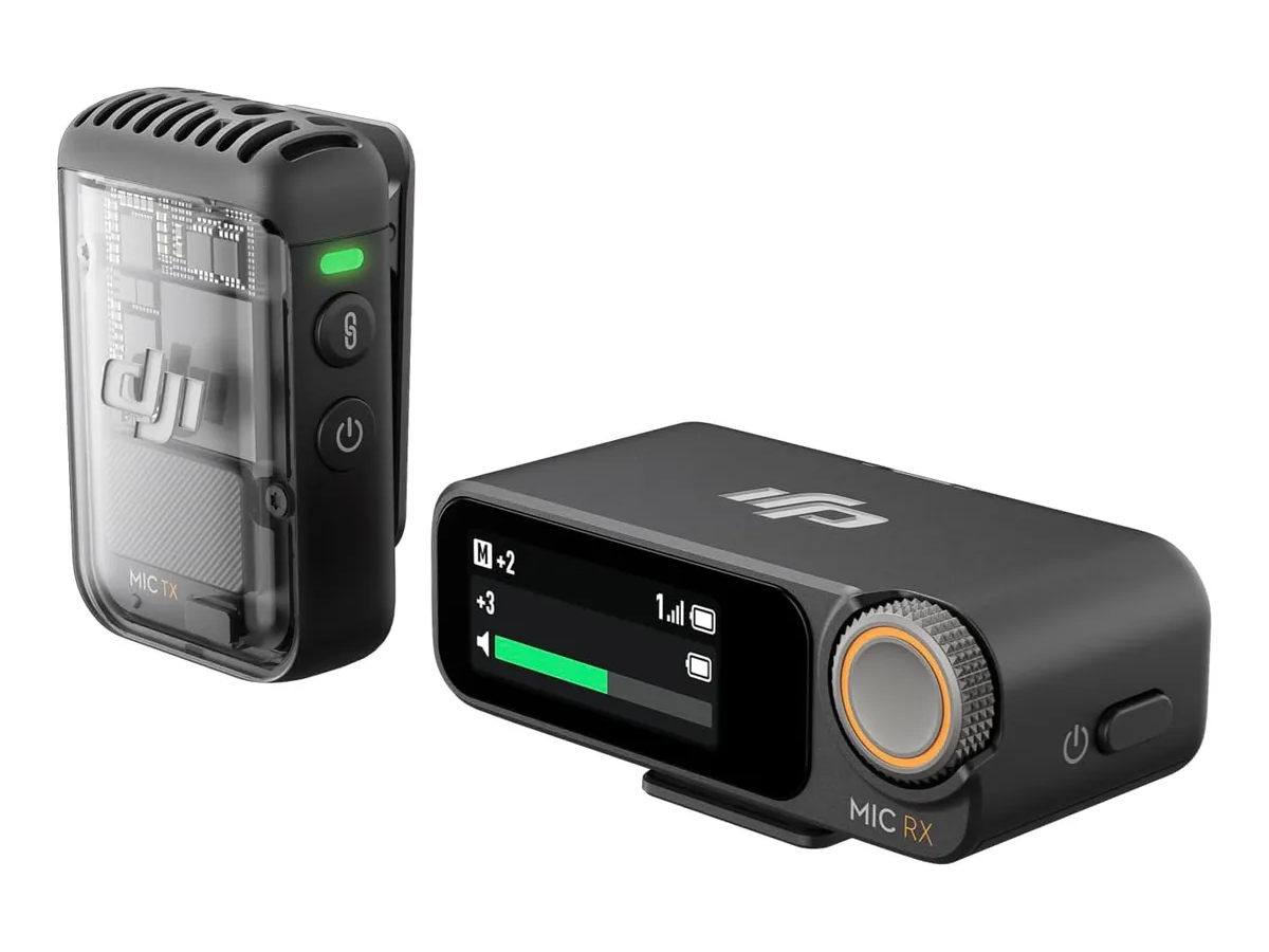 Dji Mic 2 (1tx + 1rx), Sonido Optimizado, Alcance De 250m